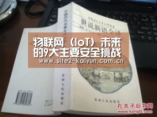 物联网(IoT)未来的9大主要安全挑战:开云体育(图4) 开云体育